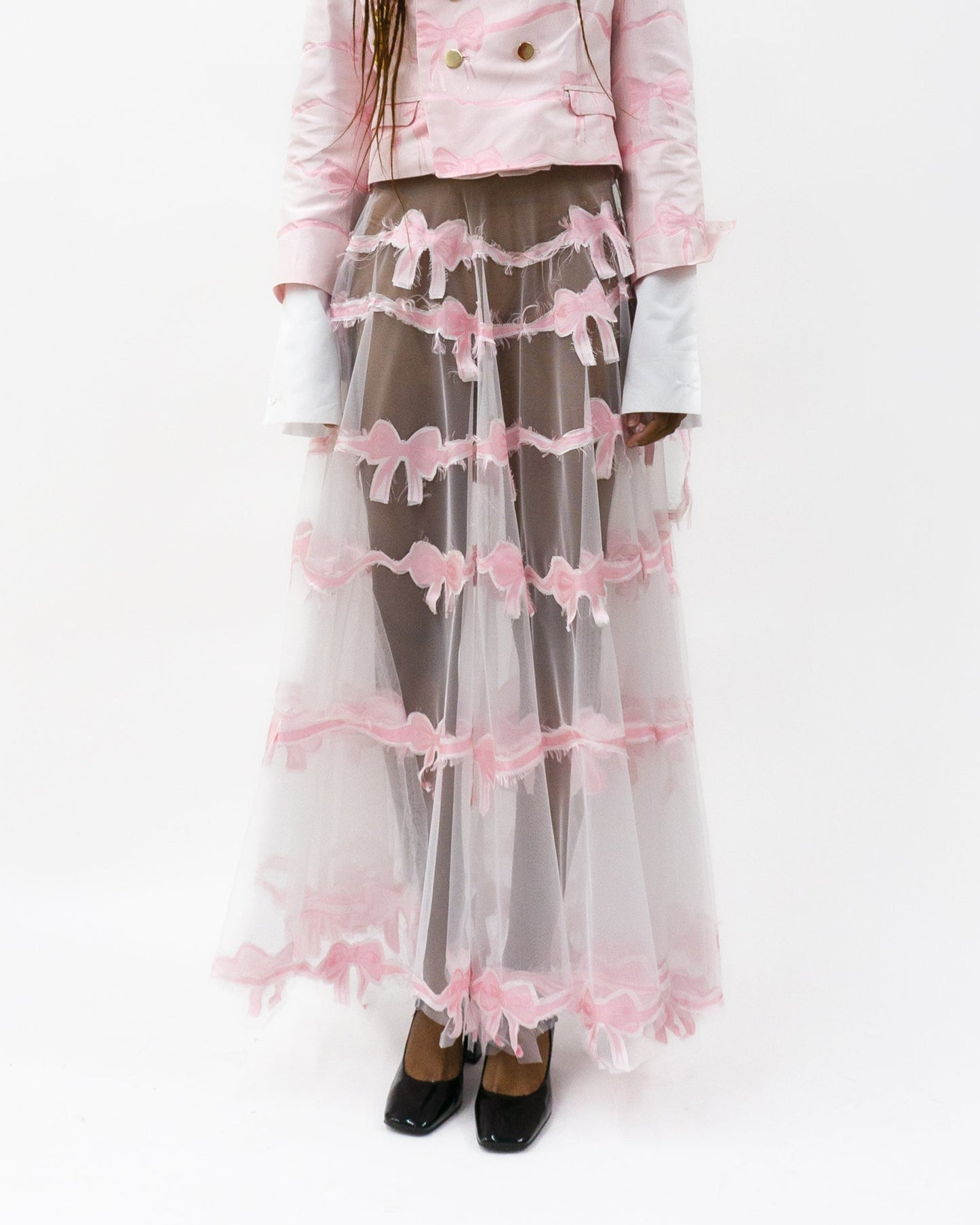 Bow Applique Skirt