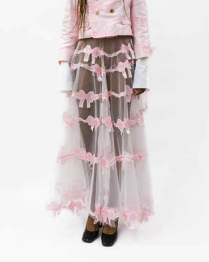 Bow Applique Skirt
