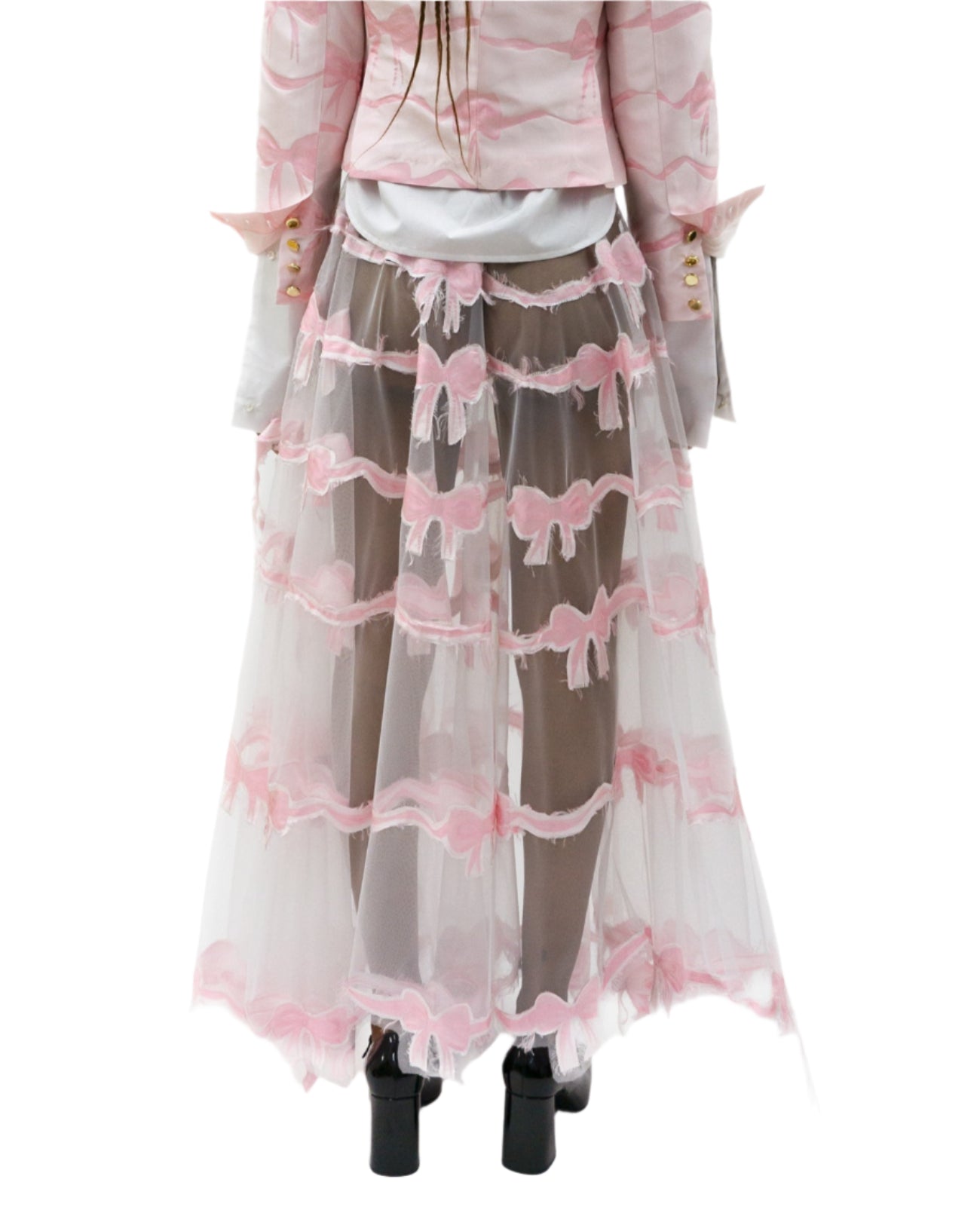 Bow Applique Skirt