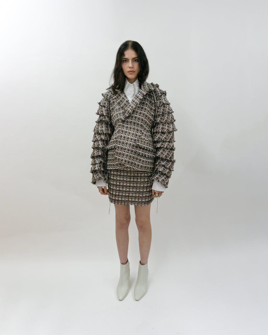 Microchip Tweed Armor Coat