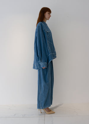 Oversize Denim Trucker