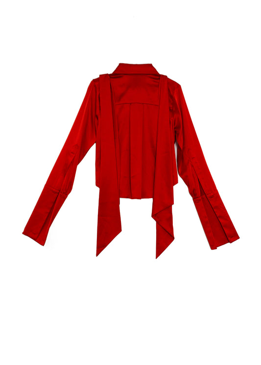 Silk Sash Blouse Rental